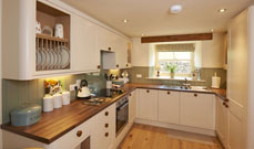 spring cottage kitchen