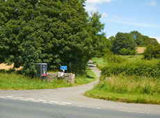 Access Road to Helm Mount Barns